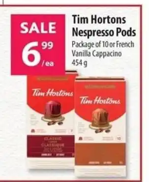 Co-op Tim Hortons Nespresso Pods offer
