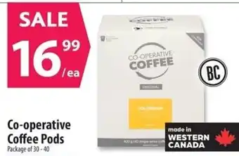 Co-op Co-operative Coffee Pods Package of 30-40 offer
