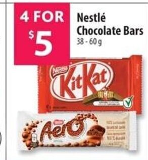 Co-op Nestlé Chocolate Bars offer
