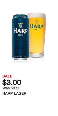 The Beer Store Harp lager offer