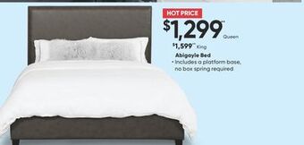 Sleep Country Abigayle bed offer