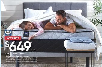 Sleep Country Sealy® perfect rest holt mattress offer