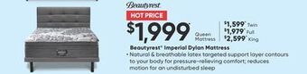 Sleep Country Beautyrest® imperial dylan mattress offer