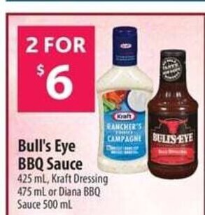 Co-op Bull's Eye BBQ Sauce 425ml offer