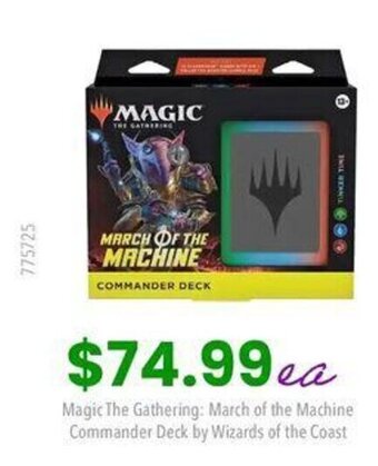 EB Games Magic The Gathering: March of the Machine Commander Deck by Wizards of the Coast offer