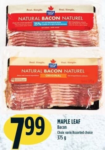 Marché Adonis MAPLE LEAF Bacon offer