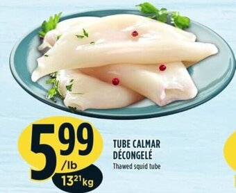 Marché Adonis Thawed squid tube offer
