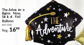 Party City The Adve tir e Beins Now, Sa k d Foil Balloon offer