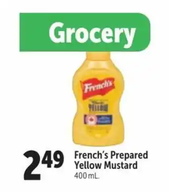 French's Prepared Yellow Mustard 400ml