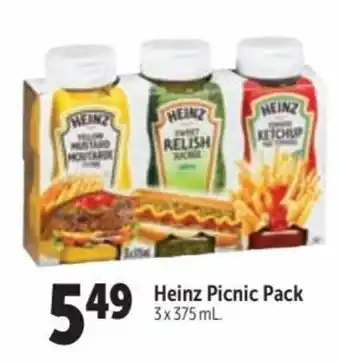 Heinz Picnic Pack 3x375 mL.