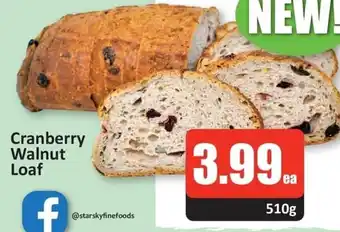 Starsky Cranberry Walnut Loaf offer