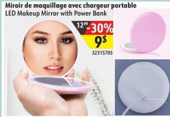 Sushi Shop LED Makeup Mirror with Power Bank offer