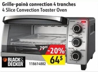 Sushi Shop 4 Slice Convection Toaster Oven offer