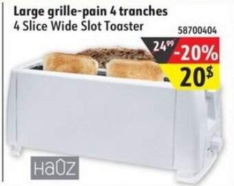 Sushi Shop 4 Slice Wide Slot Toaster offer