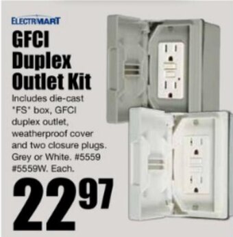 Timber Mart GFCI Duplex Outlet Kit offer