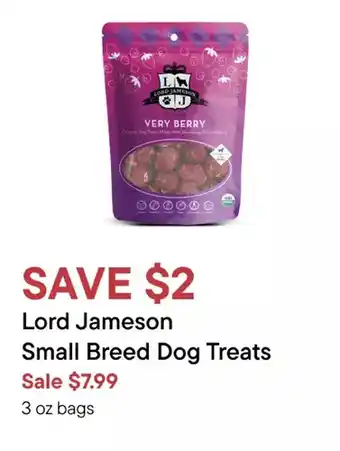 Petvalu Lord jameson small breed dog treats offer