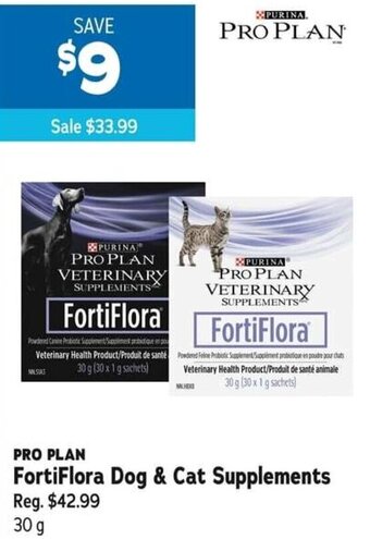 Ren’s Pets Depot FortiFlora Dog & Cat Supplements offer