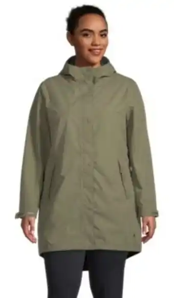 Mark's Women's downpour waterproof hyper-dri 3 2l long rain jacket offer