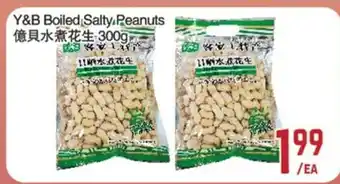 Y&B Boiled Salty Peanuts