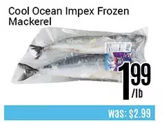 Nations Fresh Foods Cool ocean impex frozen mackerel offer