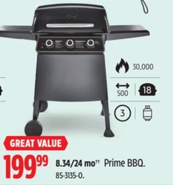 Canadian Tire Master chef prime bbq offer