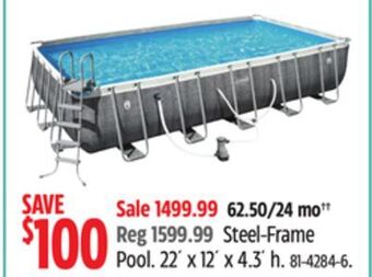 Canadian Tire Coleman steel-frame pool offer