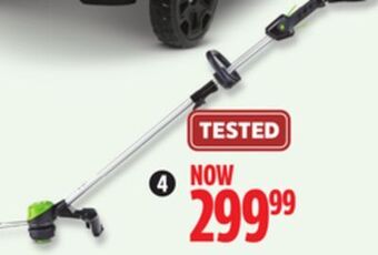 Canadian Tire Greenworks 60v grass trimmer, 13 offer