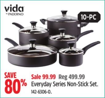 Canadian Tire Vida by paderno everyday series non-stick set offer