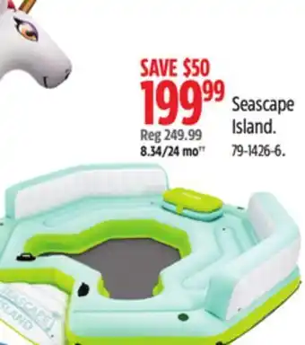 Canadian Tire Seascape intex island offer
