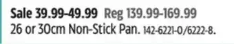 Canadian Tire Ninja 26 or 30cm non-stick pan offer