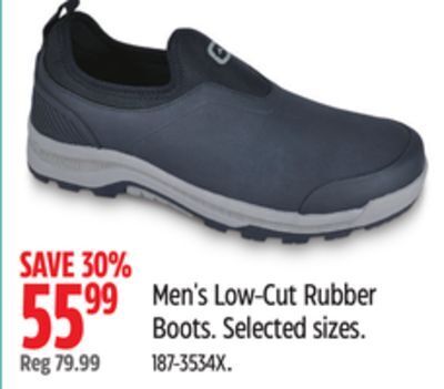 women's low cut rubber boots