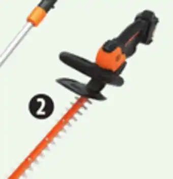 Canadian Tire Worx 20v hedge trimmer, 22 offer