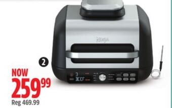 Canadian Tire Ninja foodi smart xl pro 8-in-1 indoor grill/griddle offer