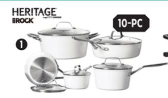 Canadian Tire Heritage the rock forged non-stick cookset offer