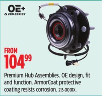 Canadian Tire Pro-series oe+ premium hub assemblies offer