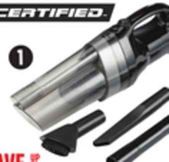 Canadian Tire Certified 12v car vacuum offer