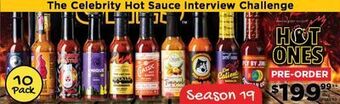 Showcase Hot ones offer