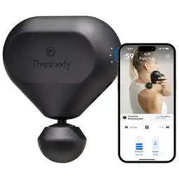 Best Buy Therabody theragun mini 2.0 handheld percussive massage device - black offer