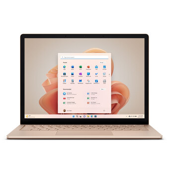 Best Buy Microsoft surface laptop 5 touchscreen 13.5 - sandstone (intel evo i5-1235u/512gb ssd/8gb ram) - en - exclusive retail partne offer