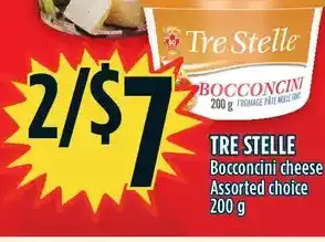 Marché Adonis Tre stelle bocconcini cheese offer