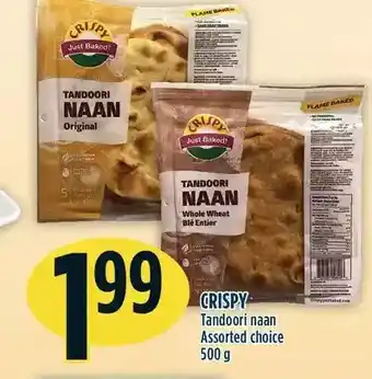 Marché Adonis Crispy tandoori naan offer