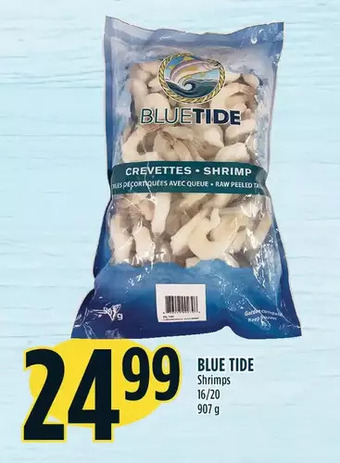 Marché Adonis Blue tide shrimps 16/20 offer