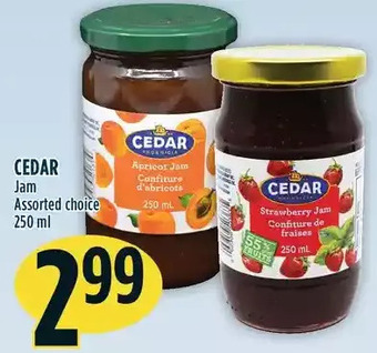 Marché Adonis Cedar jam 250ml offer