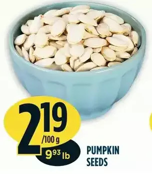 Marché Adonis Pumpkin seeds 100g offer