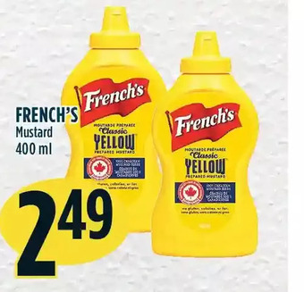 Marché Adonis French's mustard offer