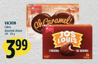 Marché Adonis Vachon cakes offer