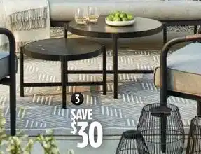 Canadian Tire Jasper Coffee Tables 2-pk 188-0271-8 offer