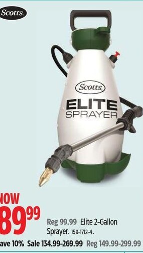 Canadian Tire Elite 2-Gallon Sprayer. 159-1712-4. offer