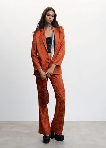 Mango Jacquard blazer offer