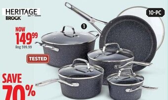 Canadian Tire Forged Non-Stick Cookset. Scratch and wear-resistant surface. offer